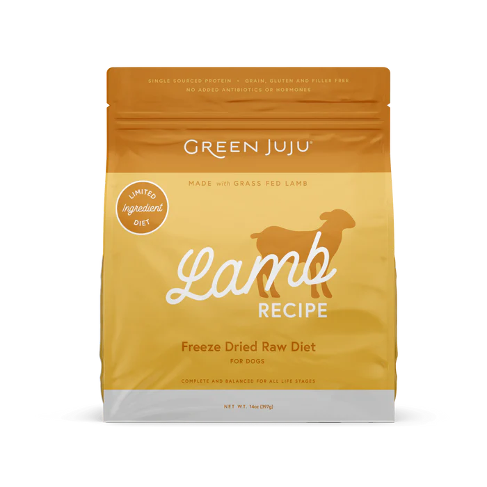 Green Juju Freeze Dried Lamb 14oz