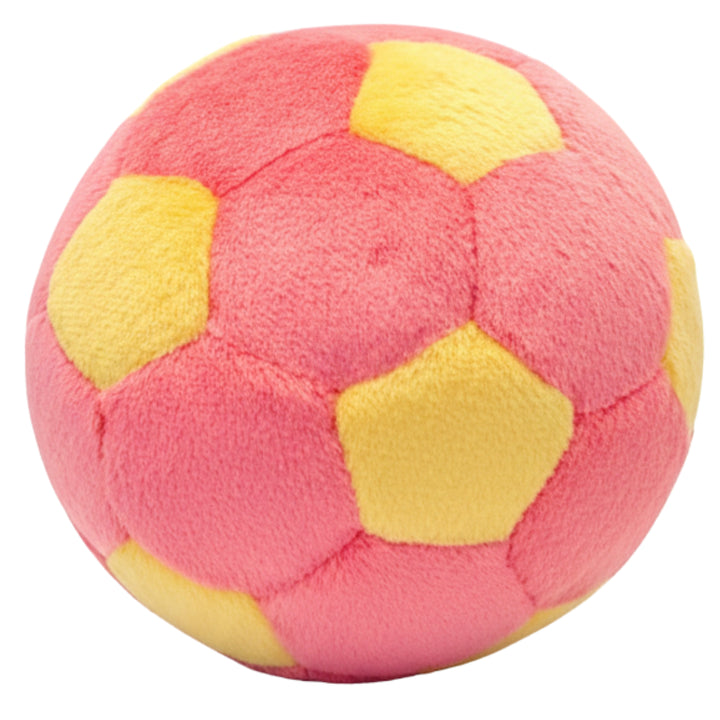 Lemonade Soccer Ball Plush Dog Toy