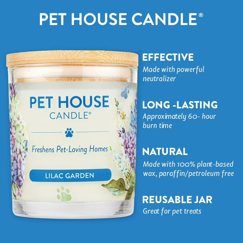 Pet House Lilac Garden 9oz Candle