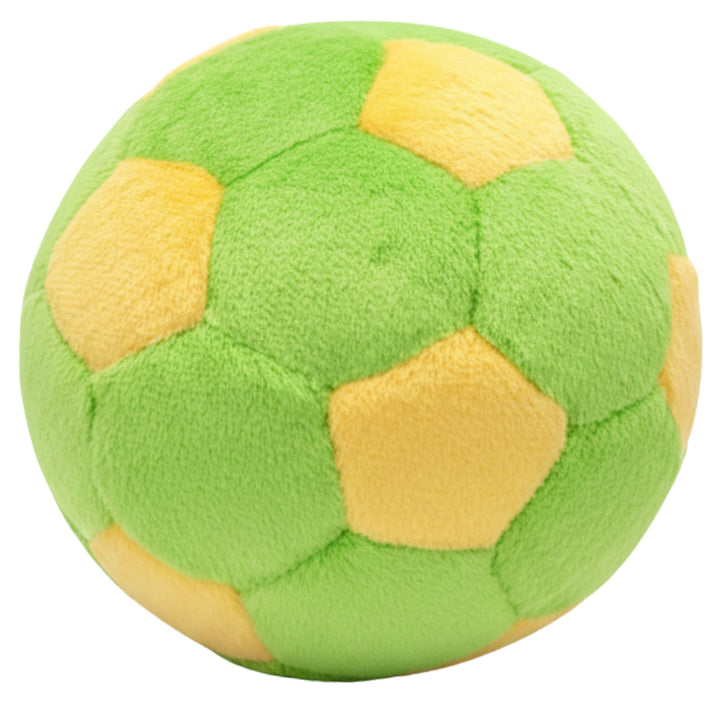 Limeade Soccer Ball Plush Dog Toy