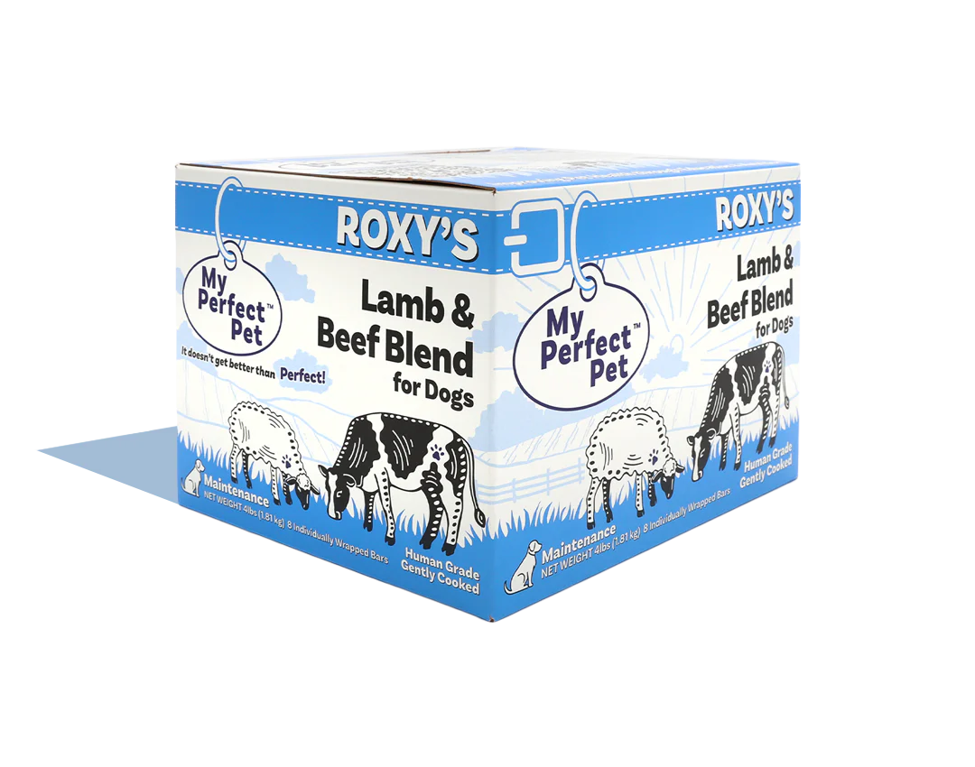 My Perfect Pet Dog Frozen Grain Free Roxy's Lamb & Beef 4LB