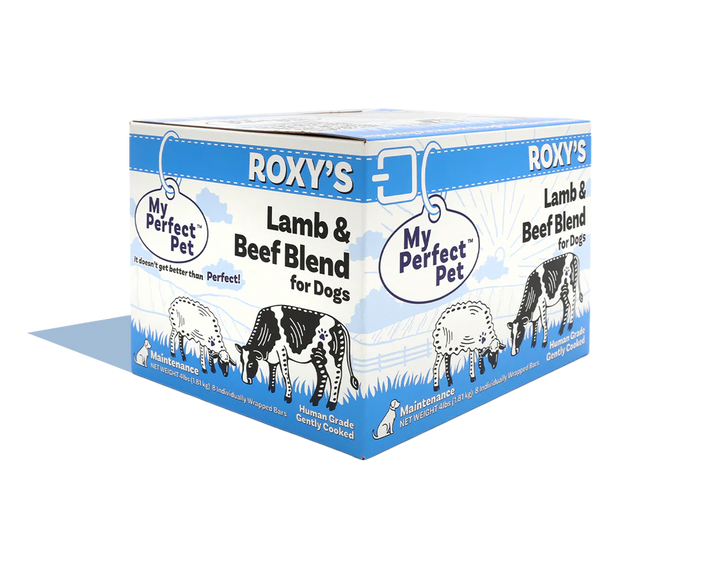 My Perfect Pet Dog Frozen Grain Free Roxy's Lamb & Beef 4LB