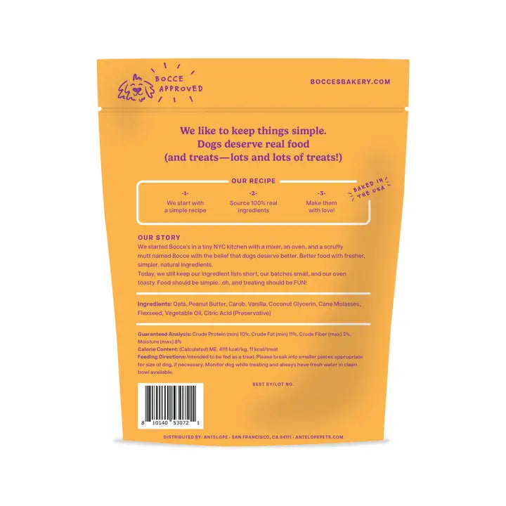 Bocce's Bakery Milk N Cookies Soft & Chewy Dog Treats 6oz