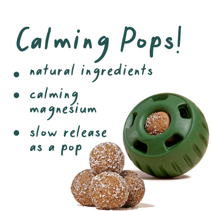 Woof Calming Wellness Pops - Long Lasting Refills for Small Pupsicle Dog Toy