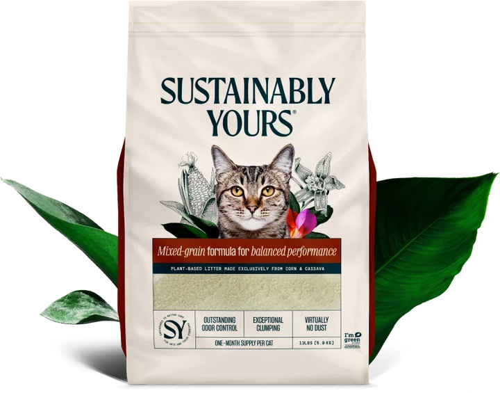 Sustainably Yours Mixed Grain Litter 13lb