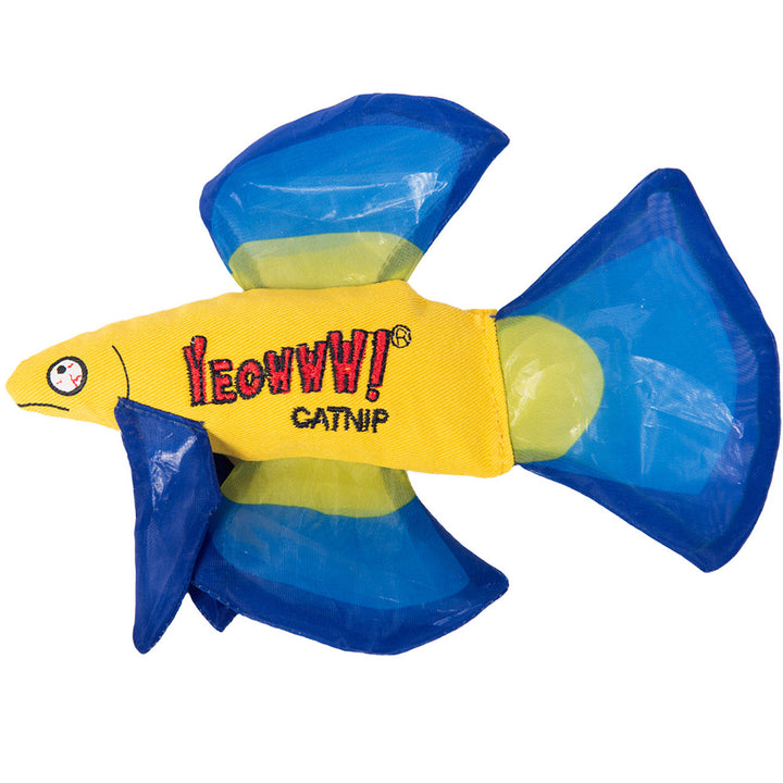 Yeowww! Mo Betta Fish Catnip Cat Toy
