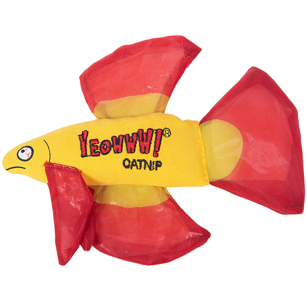 Yeowww! Mo Betta Fish Catnip Cat Toy