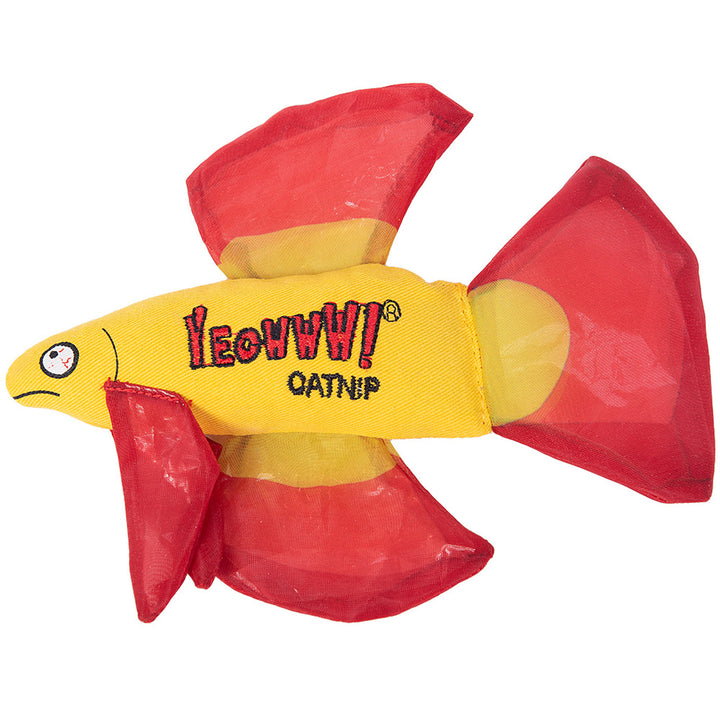 Yeowww! Mo Betta Fish Catnip Cat Toy