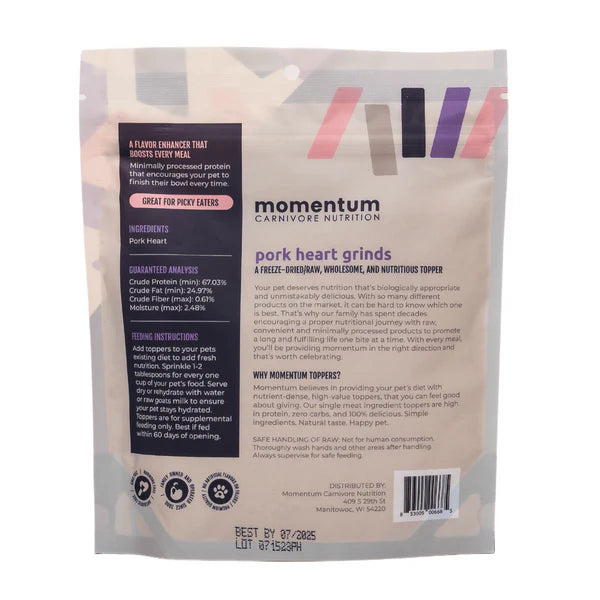 Momentum Pork Heart Topper 3.75oz