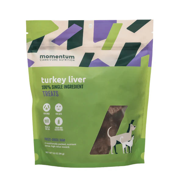 Momentum Turkey Liver Treats 3.5oz