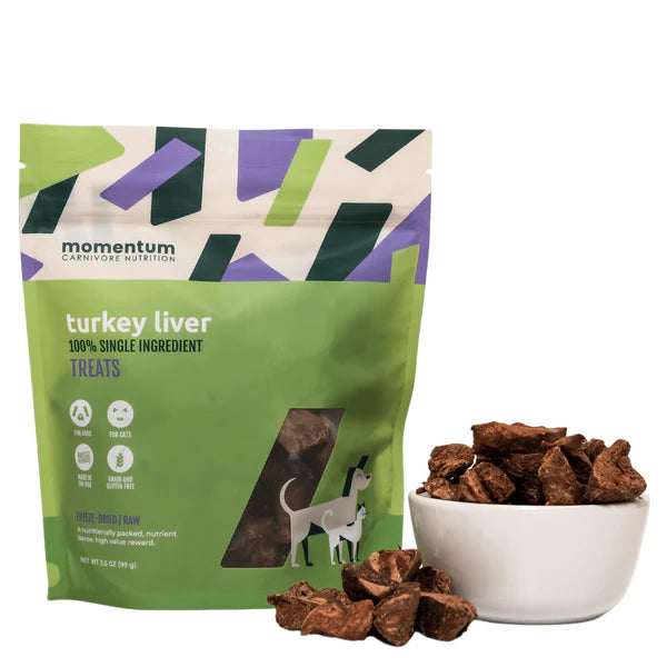 Momentum Turkey Liver Treats 3.5oz