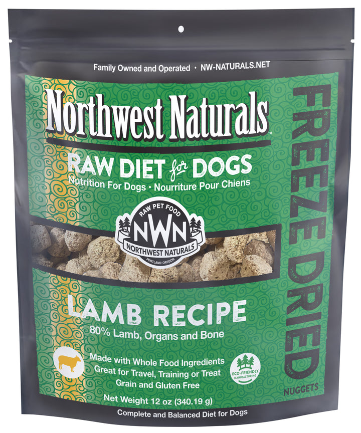 Northwest Naturals Freeze Dried Lamb Food for Dogs 12oz