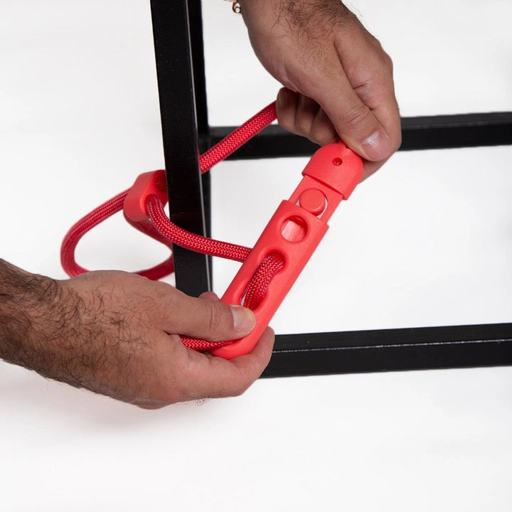 Neon Coral Hands-Free Leash
