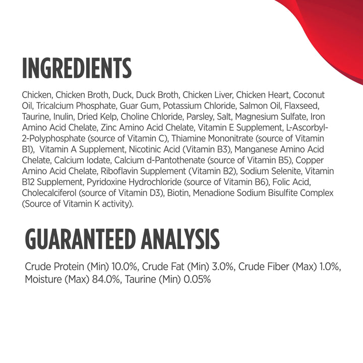 Nulo Cat Chicken & Duck Grain Free Shreds Recipe in Broth Canned Wet Cat Food 2.8oz - Single Can