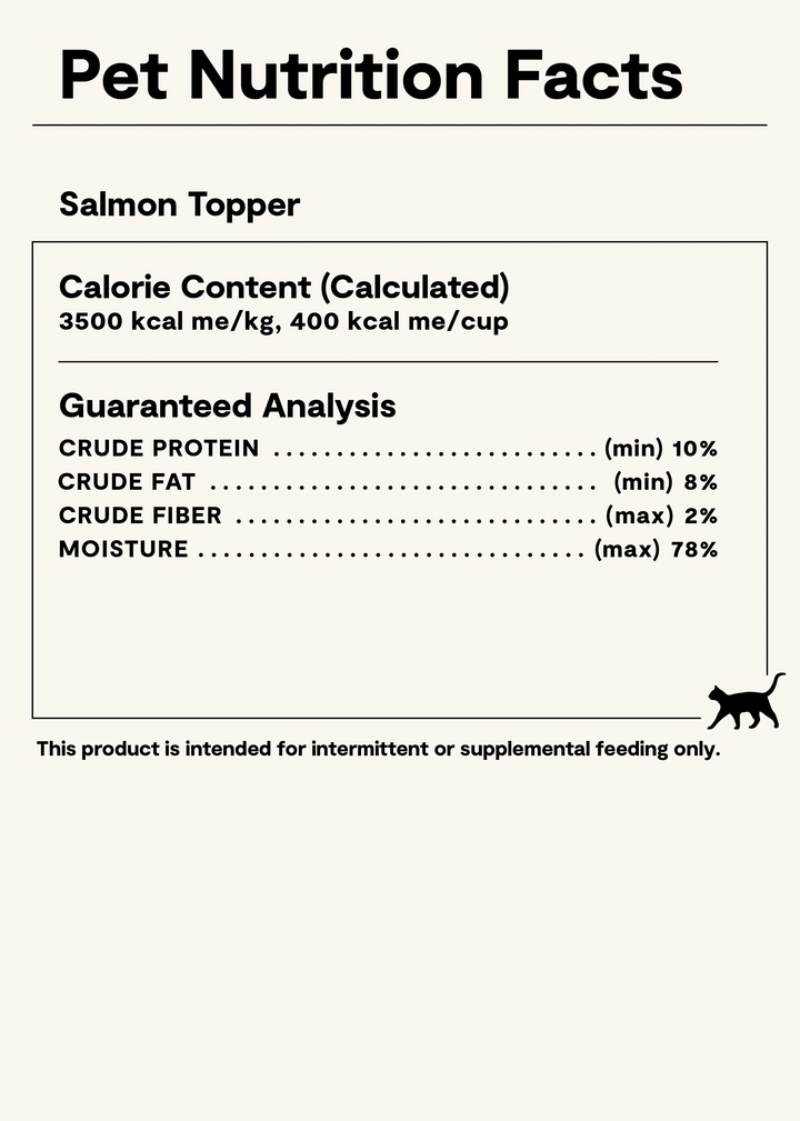 Open Farm Cat Grain Free Salmon Topper For Cats 3.17oz