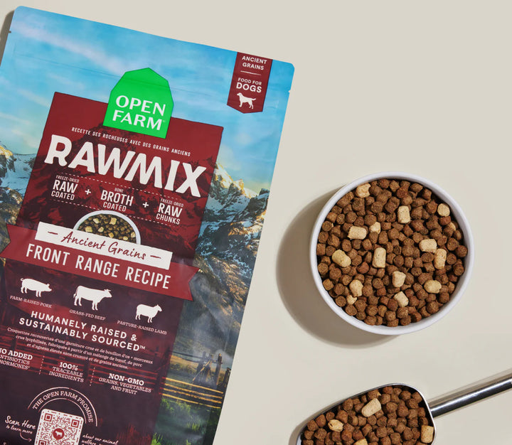 Open Farm Dog RawMix Front Range Recipe with Ancient Grains Dry Dog Food 20lb