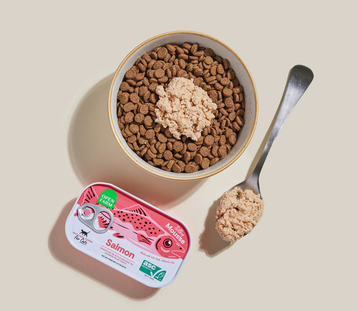 Open Farm Cat Grain Free Salmon Topper For Cats 3.17oz