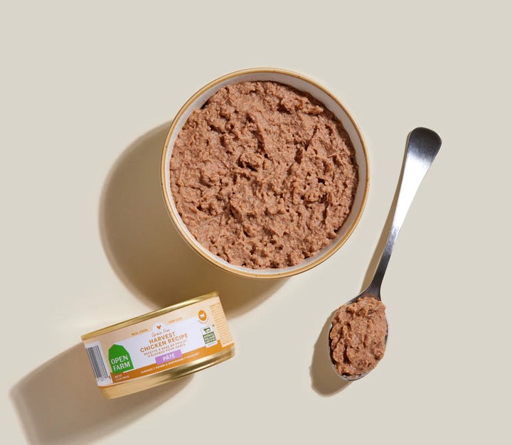 Open Farm Cat Grain Free Harvest Chicken Paté Wet Cat Food 5.3 oz