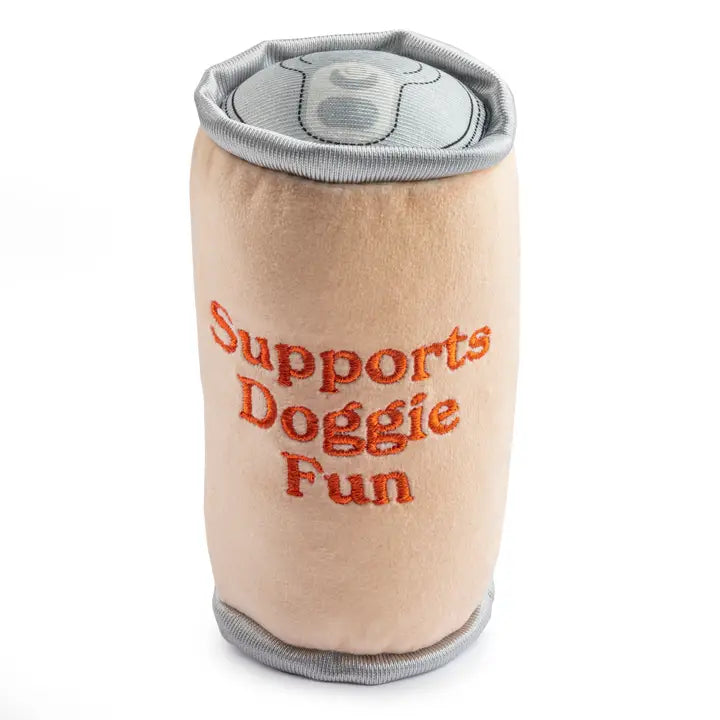 Olipup Pawberry Vanilla Squeaker Plush Dog Toy