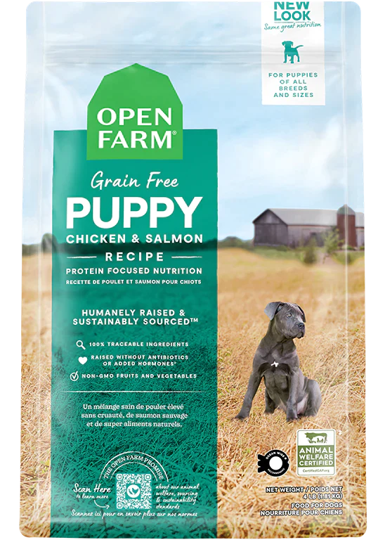 Open Farm Dog Grain Free Puppy 4lb