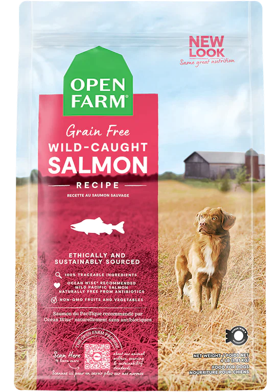 Open Farm Dog Grain Free Wild Salmon 22lb