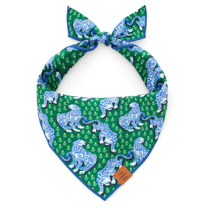 Printfresh & The Foggy Dog Tiger Queen Bandana for Dogs and Cats