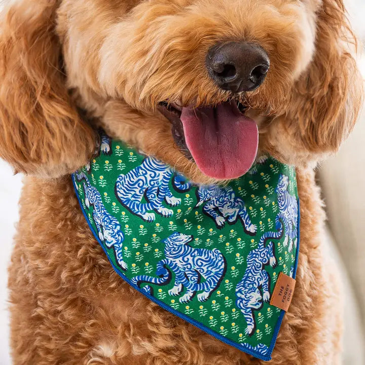 Printfresh & The Foggy Dog Tiger Queen Bandana for Dogs and Cats