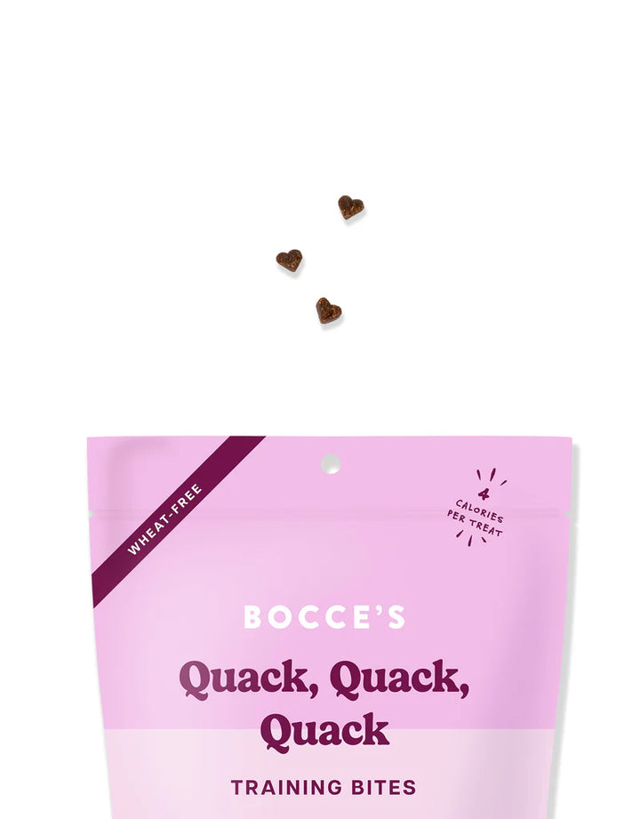 Bocce Duck & Blueberry Quack Quack Quack Training Bites 3oz