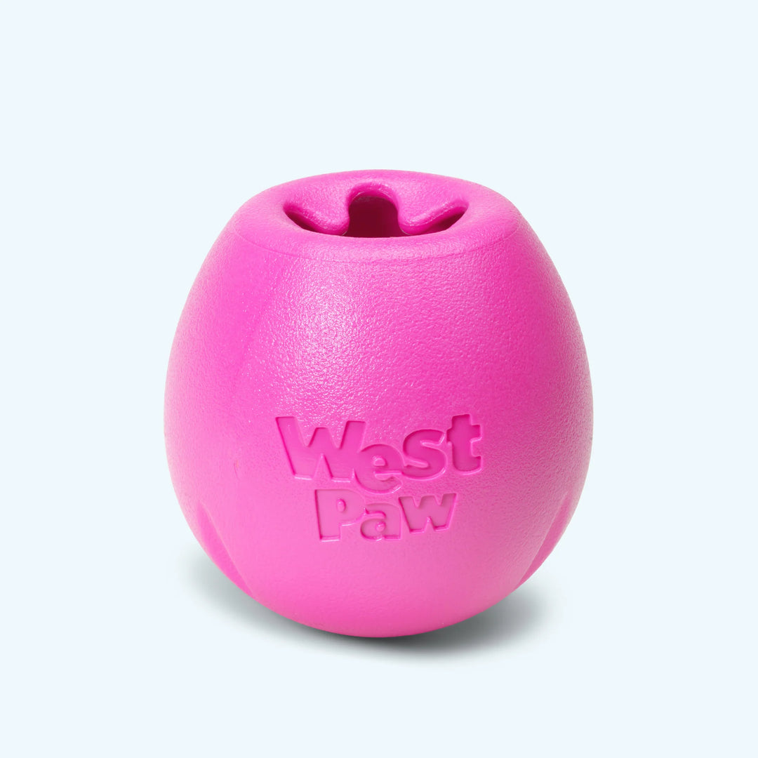 West Paw Rumbl Bouncy Ball Dog Toy Small