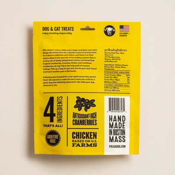 Polka Dog Bakery Sugar & Spice Chicken Sticks 5oz