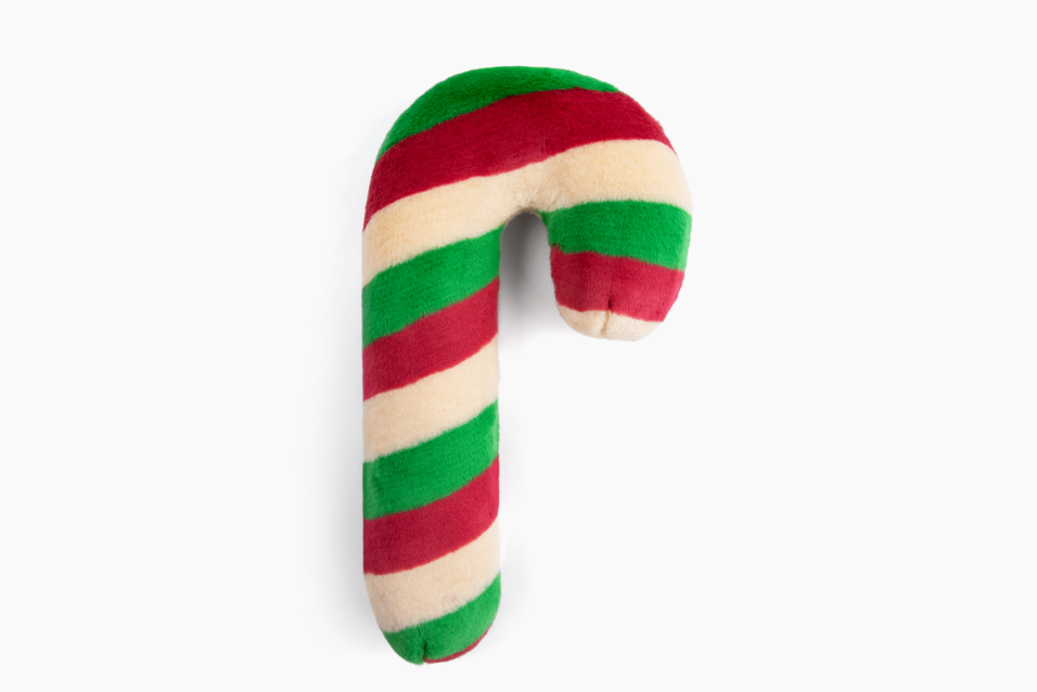 Candy Cane 2025 Plush Dog Toy XL