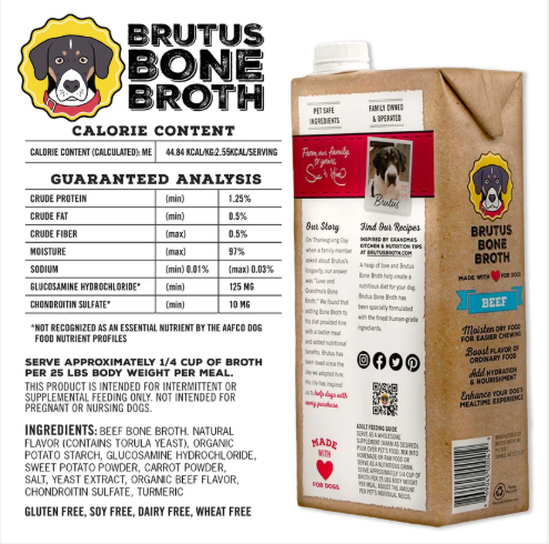 Brutus Bone Broth Beef 32oz