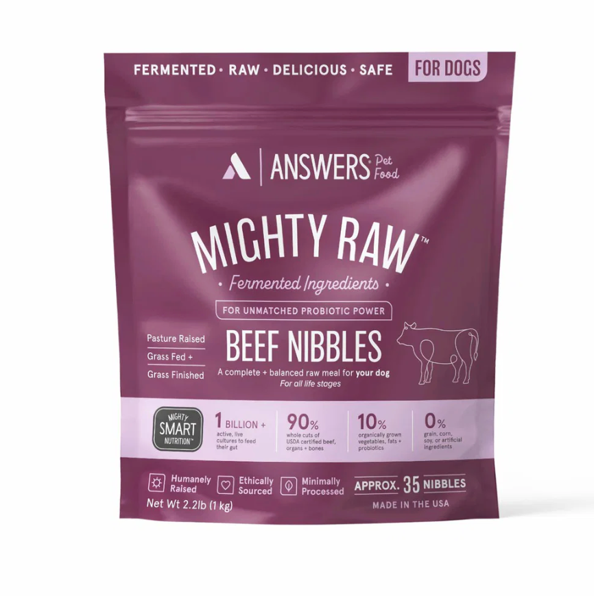 Answers Frozen Detailed Beef Nibbles 2.2lb