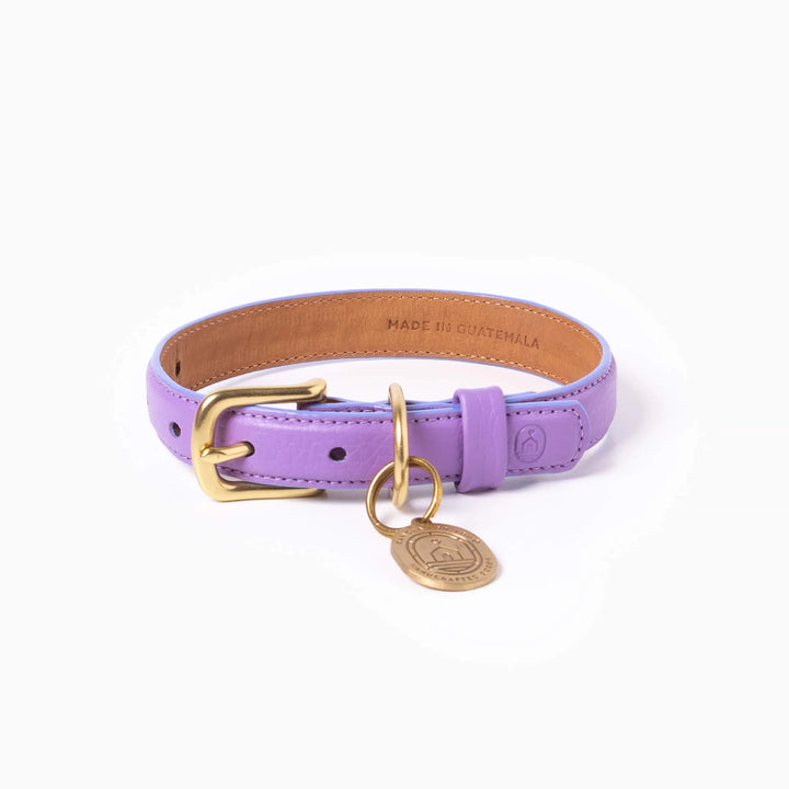 Ramona For You Fairy Lavender Leather Collar