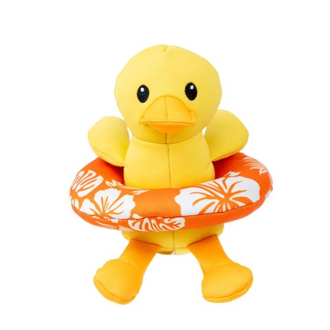 Territory Duck with Innertube Floating Toy for Dogs 9"