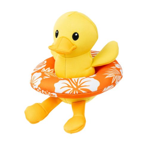 Territory Duck with Innertube Floating Toy for Dogs 9"