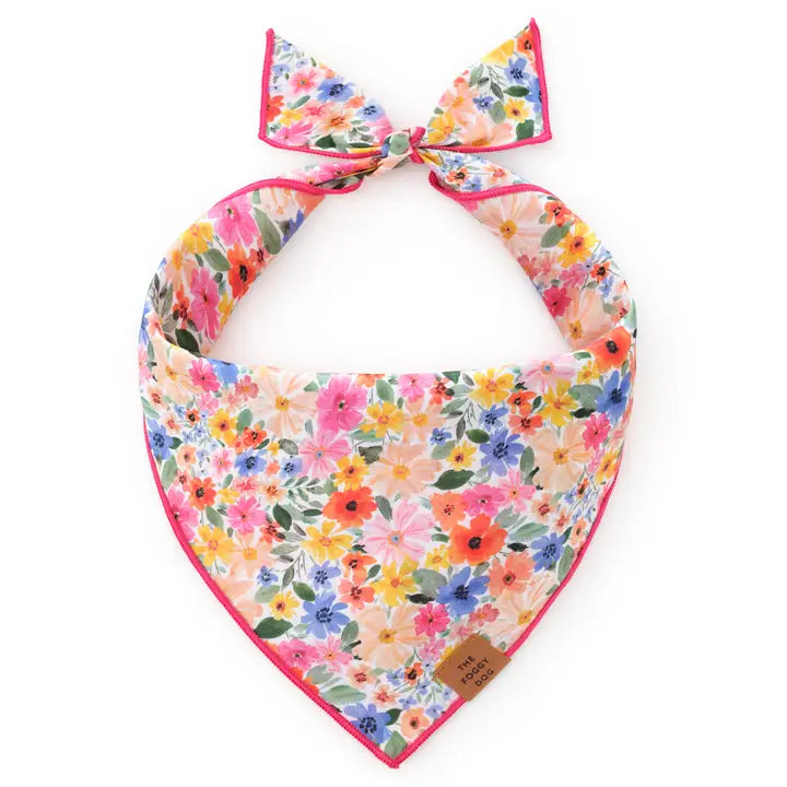 The Foggy Dog Margaux Bandana for Dogs and Cats