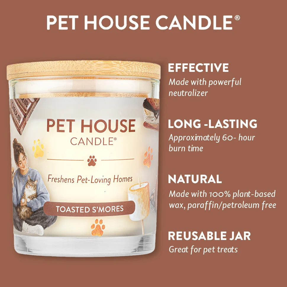 Pet House Toasted S'Mores 9oz Candle
