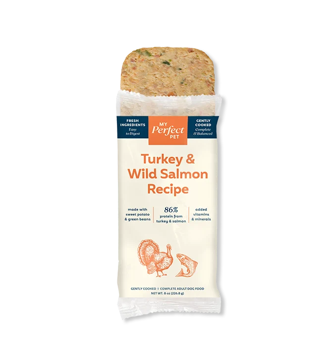My Perfect Pet Dog Frozen Food Grain Free Hunter's Turkey and Wild Salmon 4lb