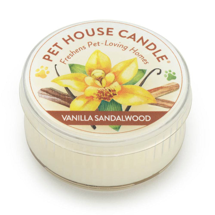 Pet House Vanilla Sandalwood Mini Candle 1.5oz