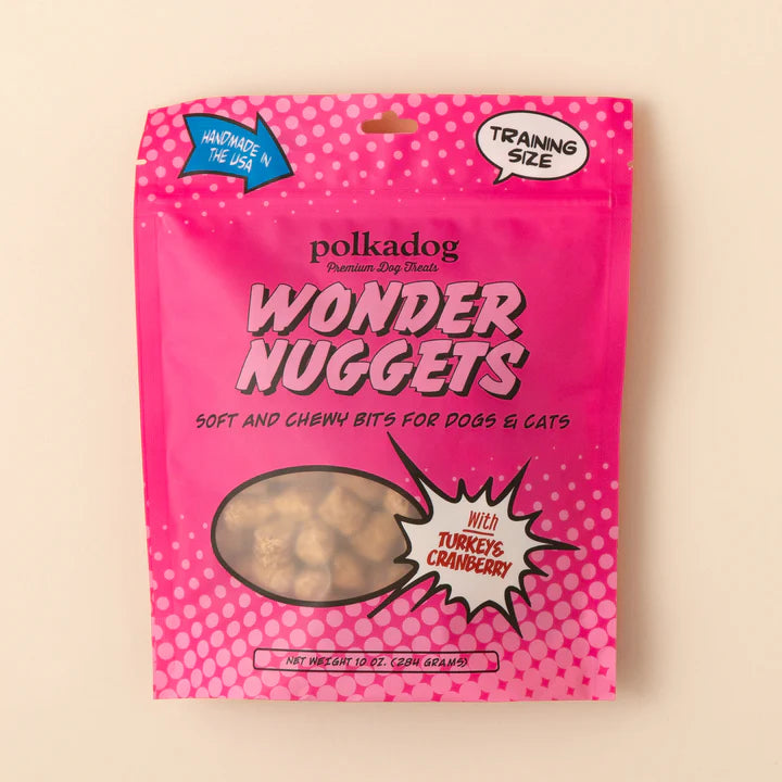 Polkadog Wonder Nuggets Turkey and Cranberry 10oz