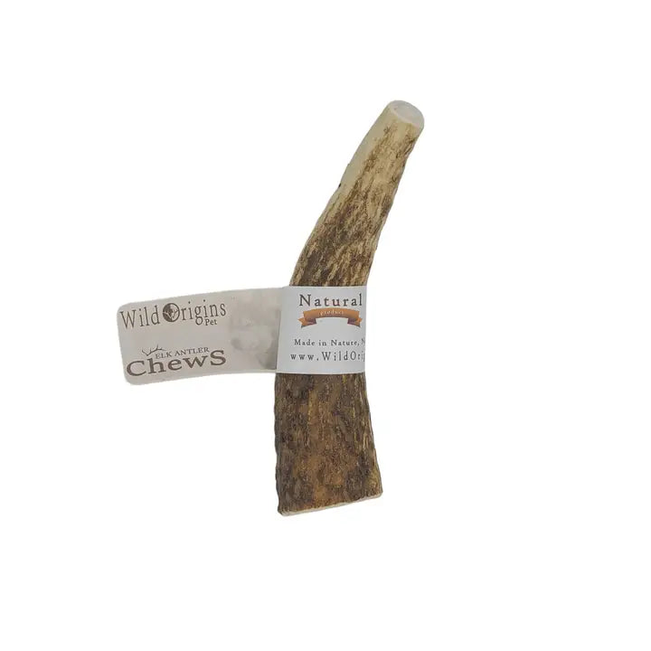 Wild Origins Montana Elk Antler Small 4-5" Chew