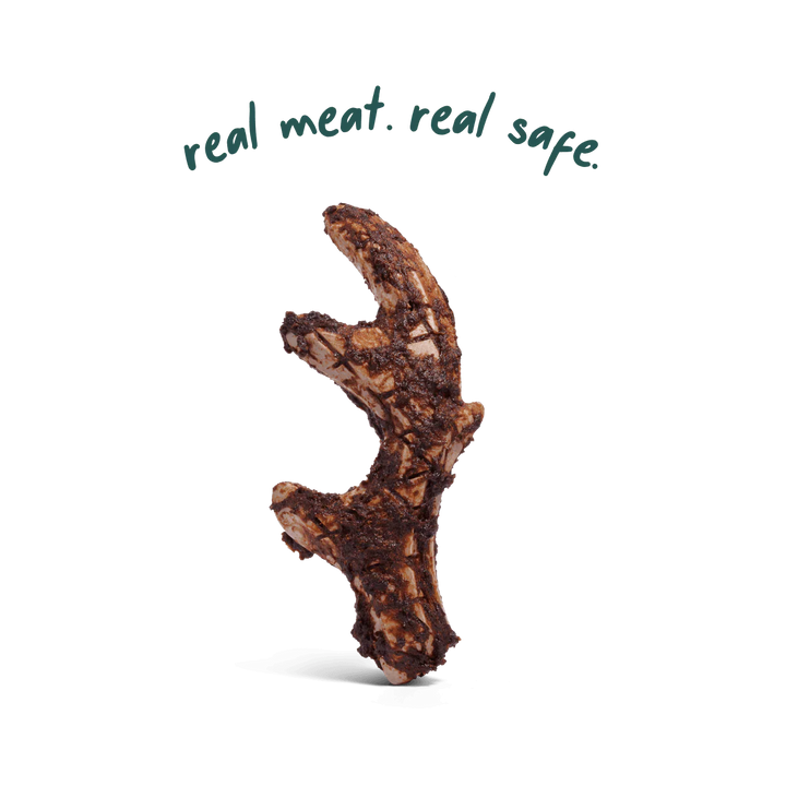 Woof HonestChew Meaty Antler Chew Large