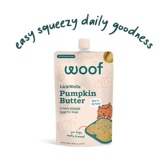 Woof Pumpkin Butter LickWells