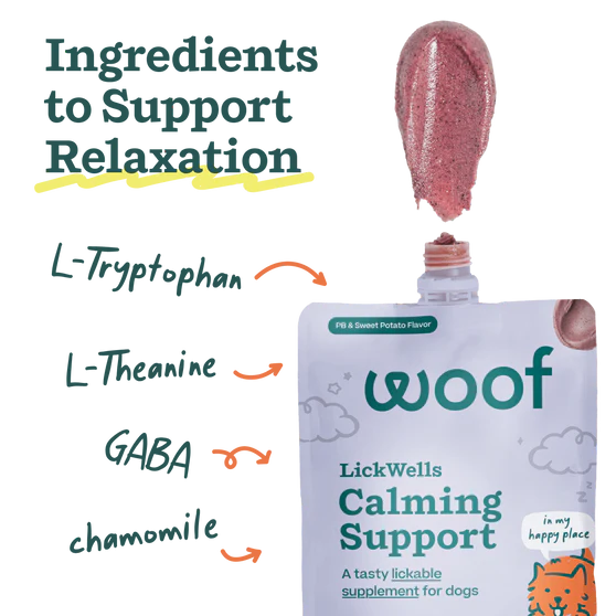 Woof Calming Support LickWells