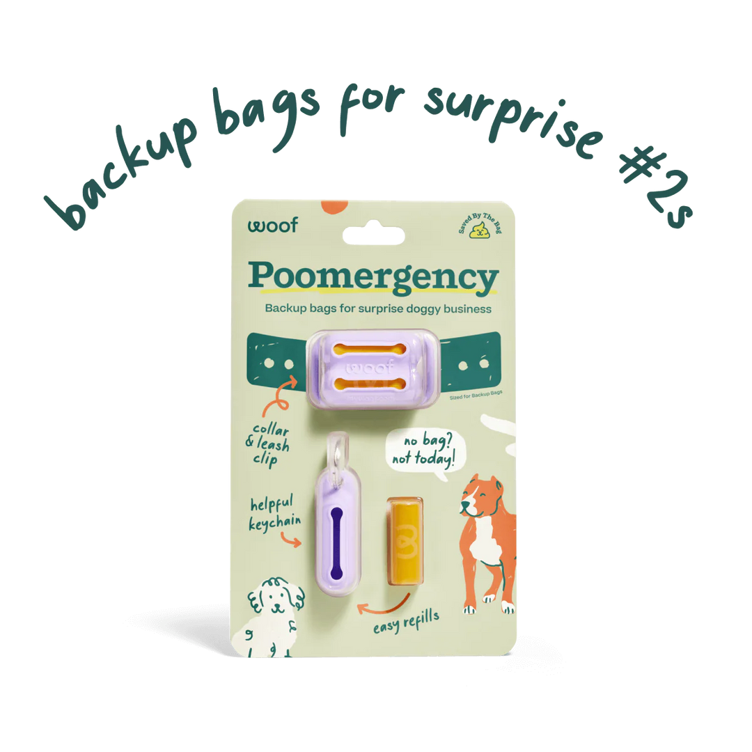 Woof Poomergency - Lavender