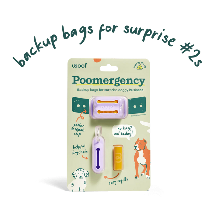 Woof Poomergency - Lavender