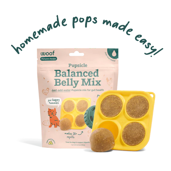 Woof Balanced Belly Pupsicle Pops Mix 5.5oz