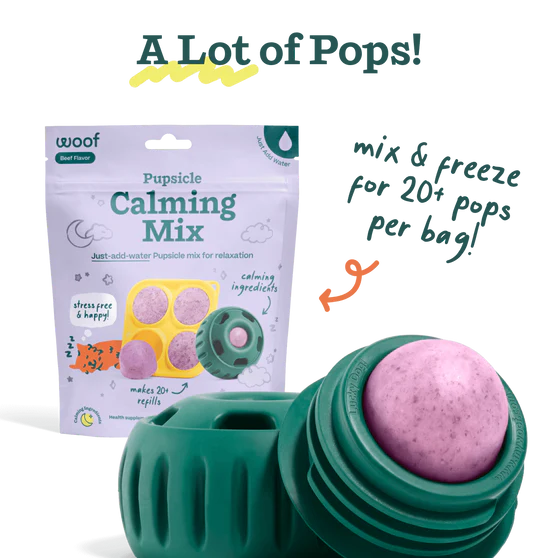 Woof Calming Wellness Pupsicle DIY Pops Mix 5.5oz
