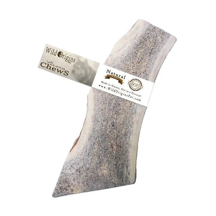 Wild Origins Montana Elk Antler Split Extra-Large Chew